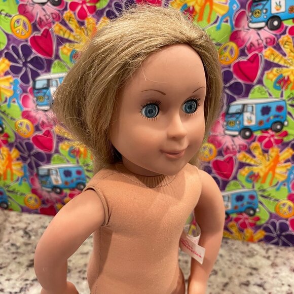 Our Generations 18" Blonde Doll by Battat Articulating Limbs - Picture 13 of 13